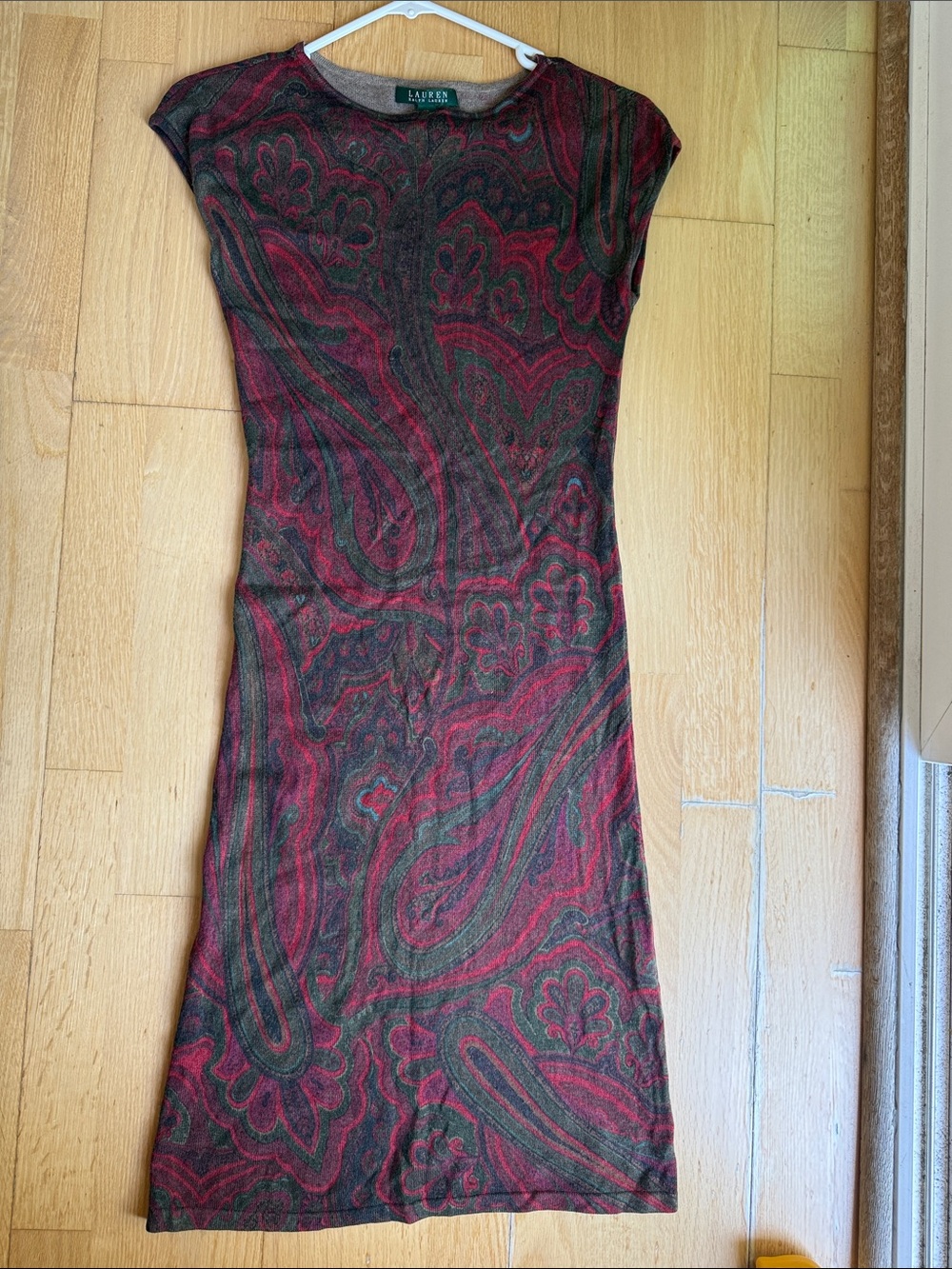 Lauren Ralph Lauren silk cashmere dress size XS